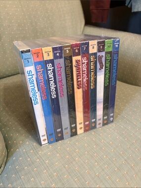 Shameless Complete Seasons 1-11 DVD Box Set - Multi Color Spines